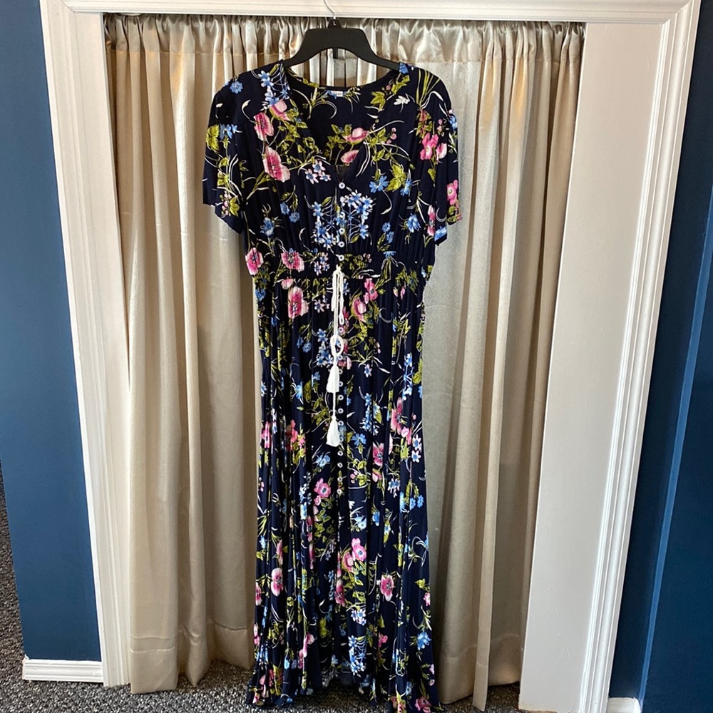 Floral BoHo style dress